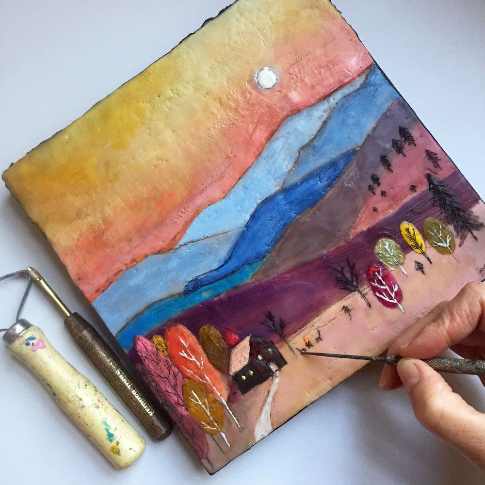 Intro to Encaustic Painting 