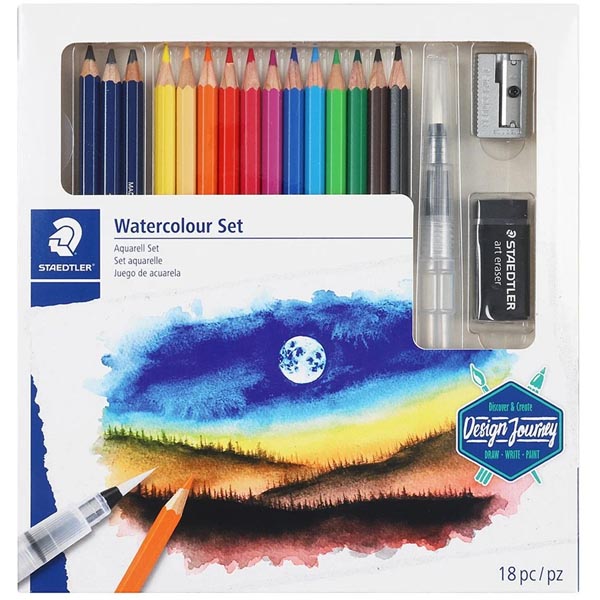 Staedtler Watercolour Pencil Set 18
