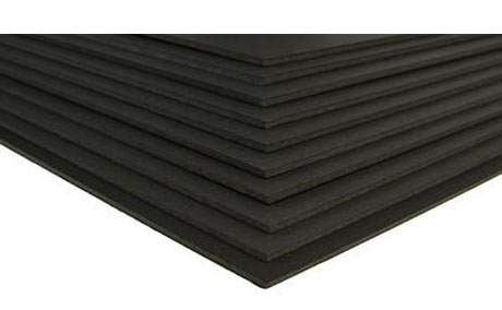 Black Foam Board 70x100cm, 5mm 