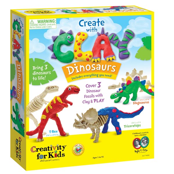 Creativity For Kids Clay Dinosaurs