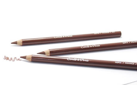 Conte Sepia Pencils 
