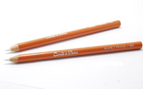 Conte White Pencils 