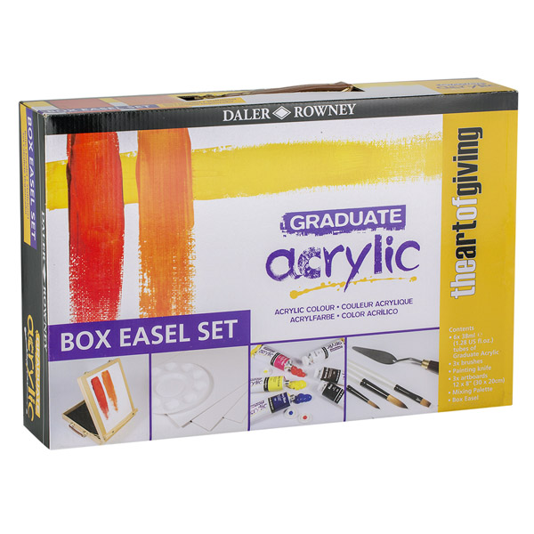 Daler Graduate Acrylic Box Easel Set