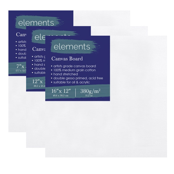 elements Canvas Board 