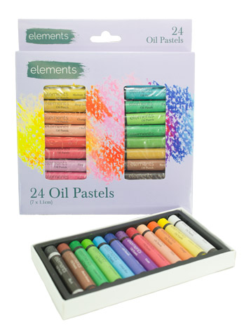 elements Oil Pastels