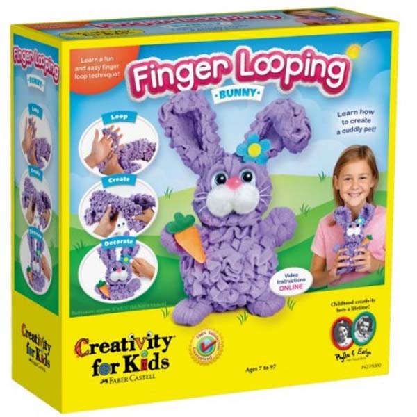 Creativity For Kids Finger Looping Bunny