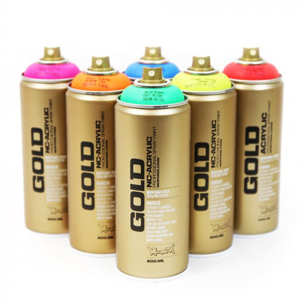 Montana Gold Spray Fluorescent 400ml