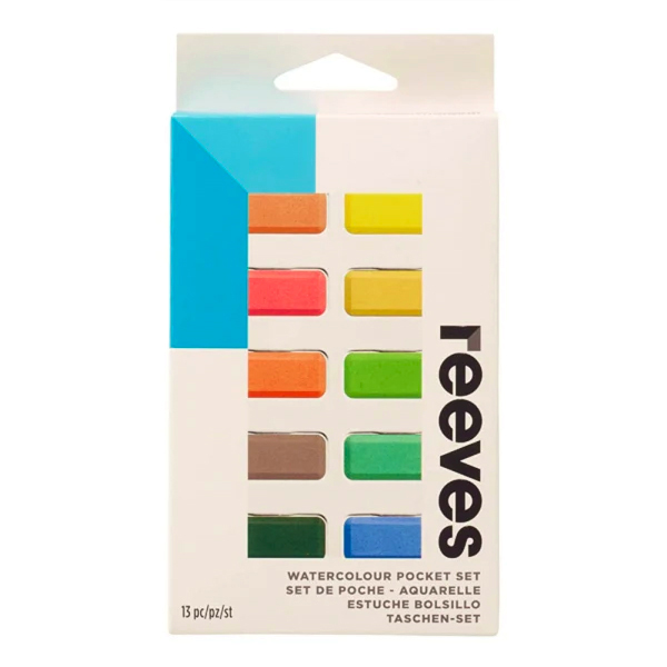 Reeves Watercolour Pocket Set of 12