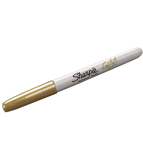 Sharpie Gold Metallic Marker 