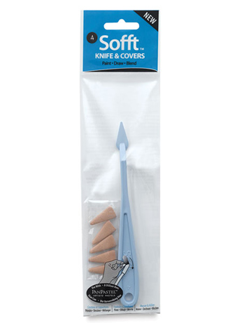 PanPastel Sofft Knife & Covers - Set 4