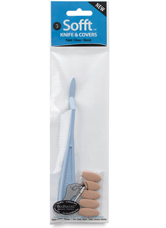 PanPastel Sofft Knife & Covers - Set 3