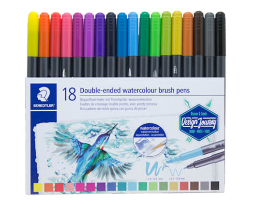 Staedtler Watercolour Pens Set 18