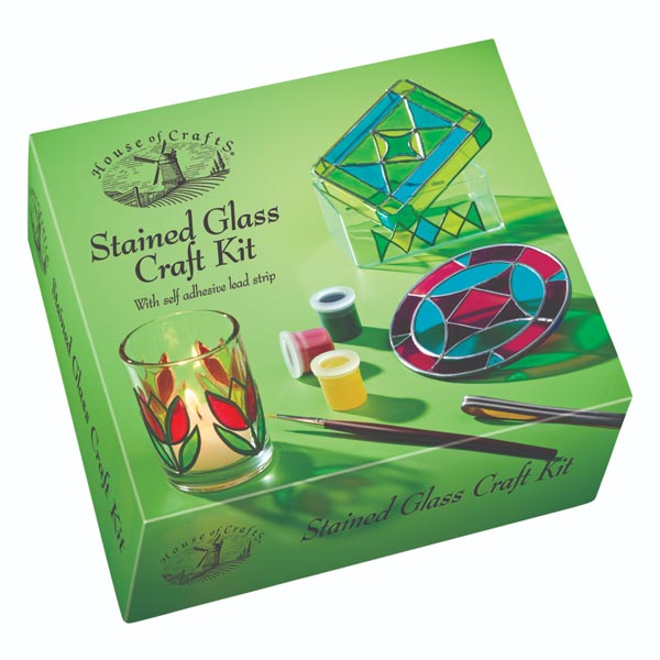 House of Crafts Stained Glass Craft Kit