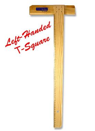 Left-handed Wooden T-Square A2
