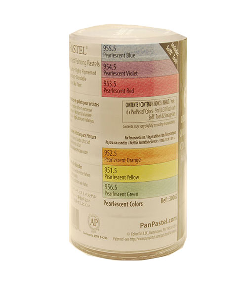PanPastel - 6 Colour Set - Pearlescent Colours 