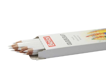 White Berol Colouring Pencils 12pk